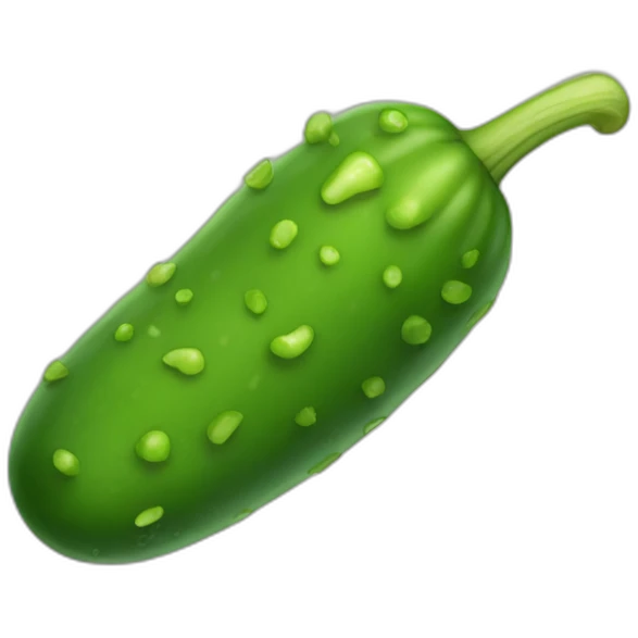 green-pickle emoji