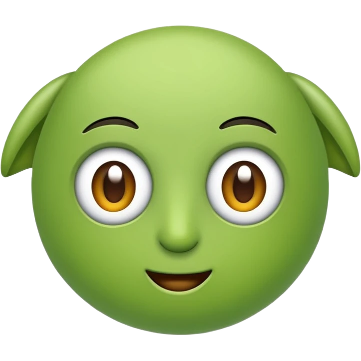 Yeşil fiyonk simli  emoji