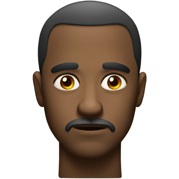 sad men photorealistic serious emoji