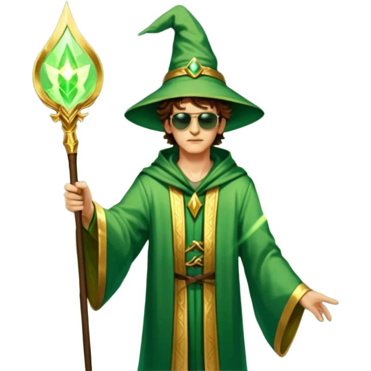 Verdant Wizard emoji