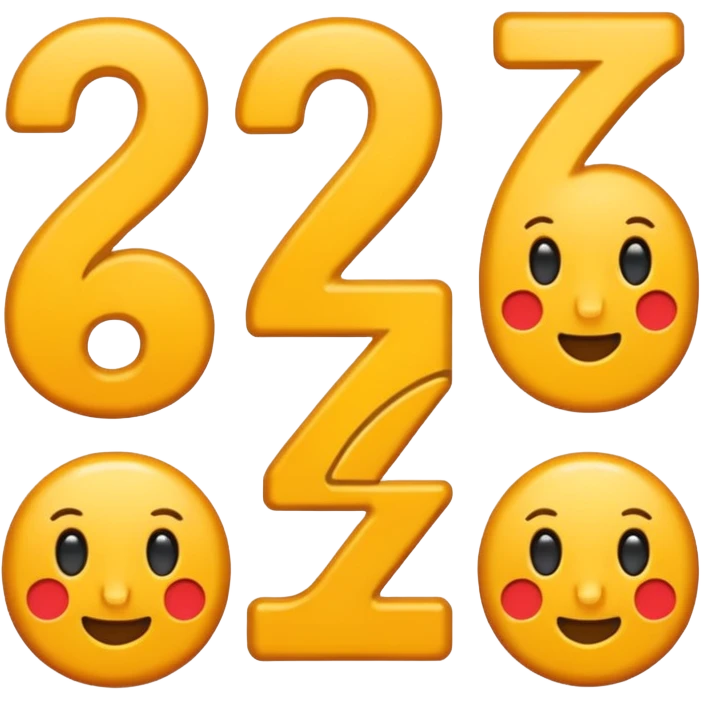 Six seven emoji