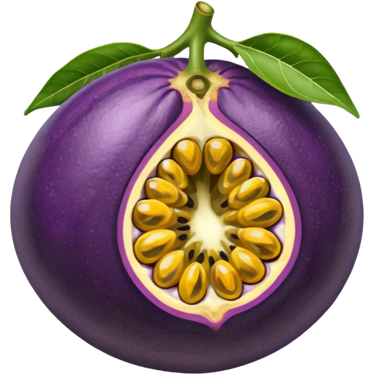 passion fruit emoji