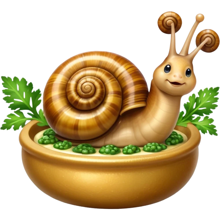 French snail dish emoji