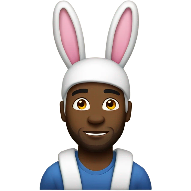 50 cent in bunny ears emoji