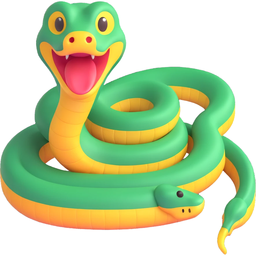 snake emoji