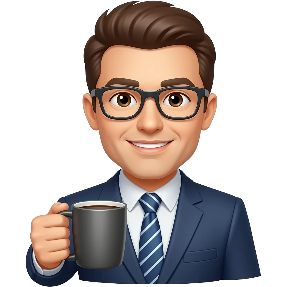 SWING TRADING AND COFFEE emoji