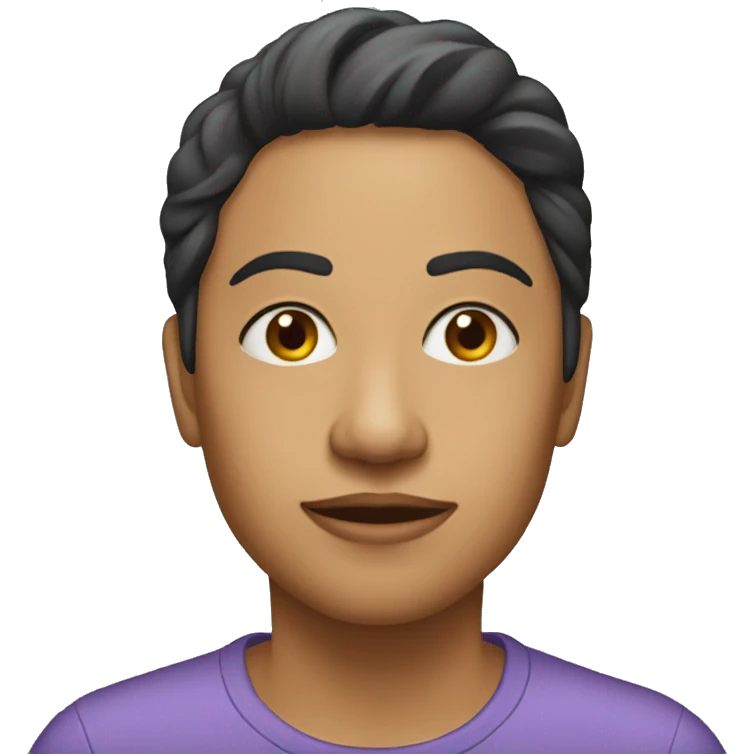 Carita sonrojada  emoji