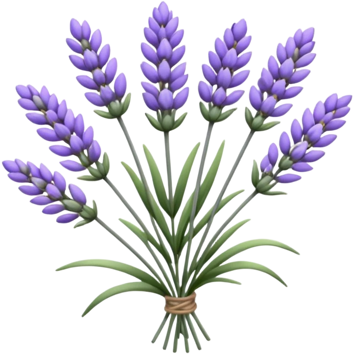 White lavender  emoji