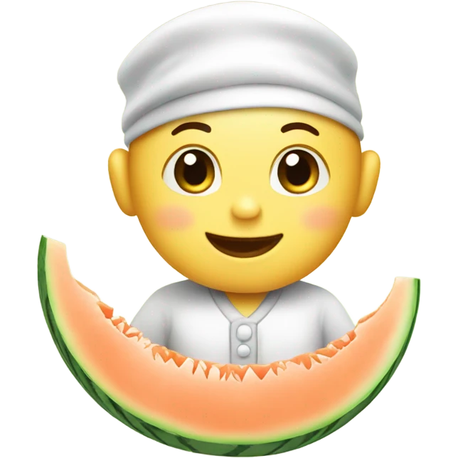 Baby restaurant melon  emoji