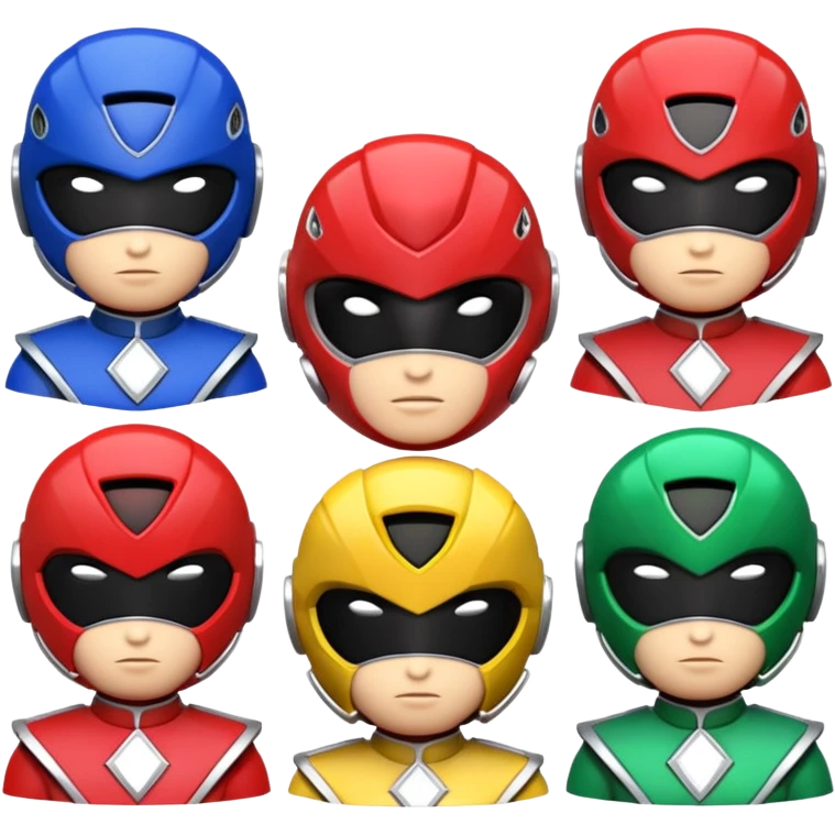 Power rangers emoji