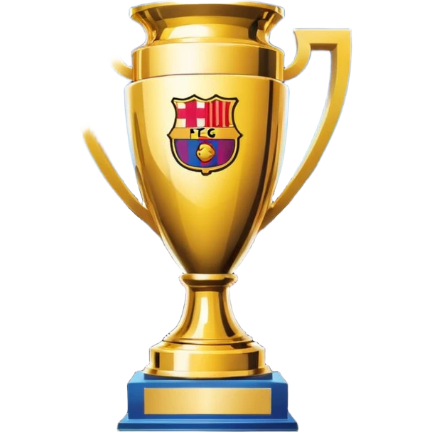 Barcelona as uno i alado el icono de la liga emoji