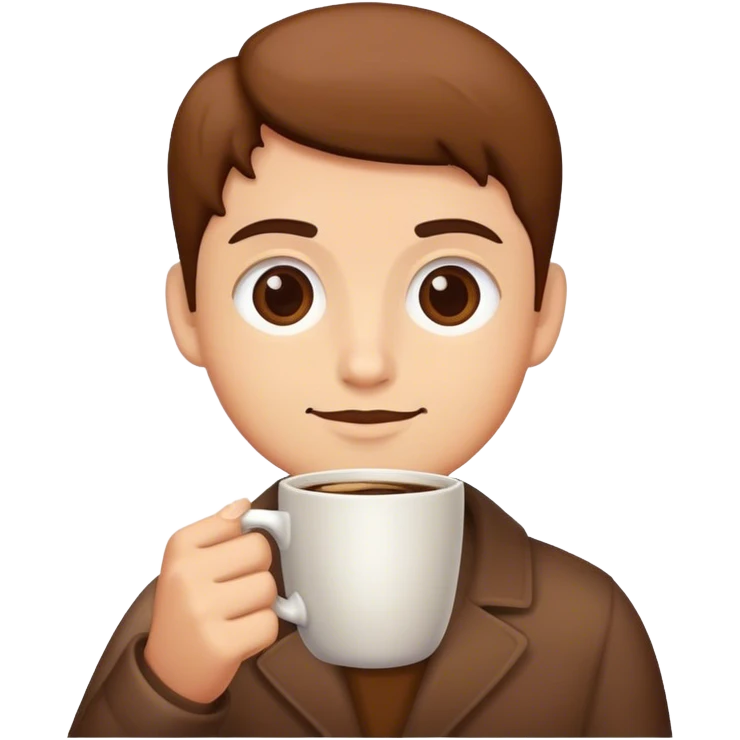 Ja trzymam kawę  emoji