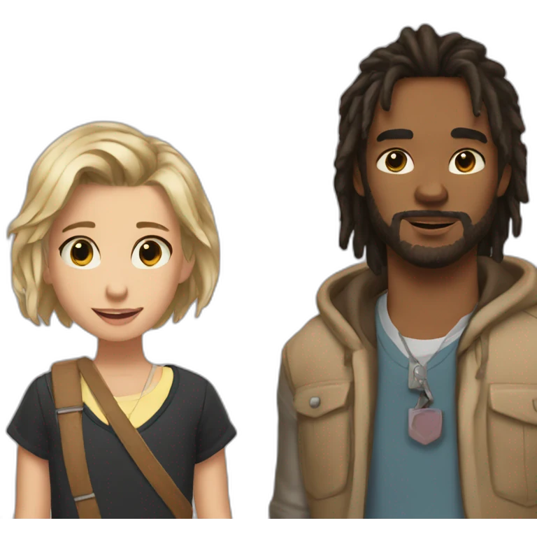 Corbin Dallas and Liloo emoji