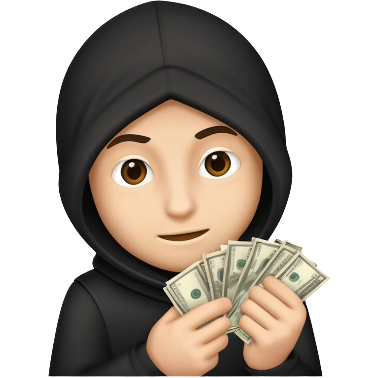 Вор ворует ваши деньги emoji