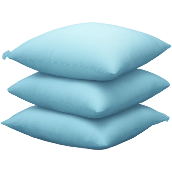 Sky blue cushions emoji