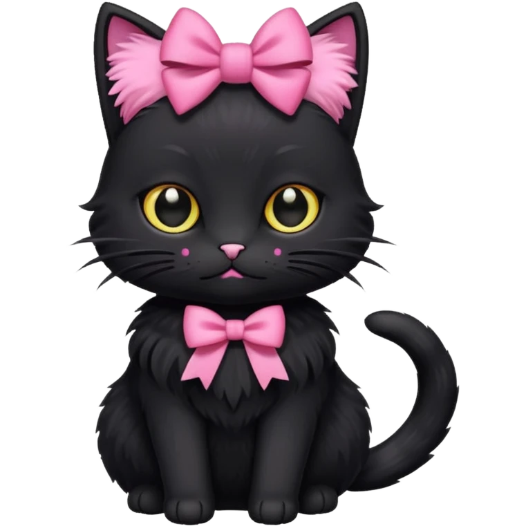 🐈‍⬛🎀 emoji