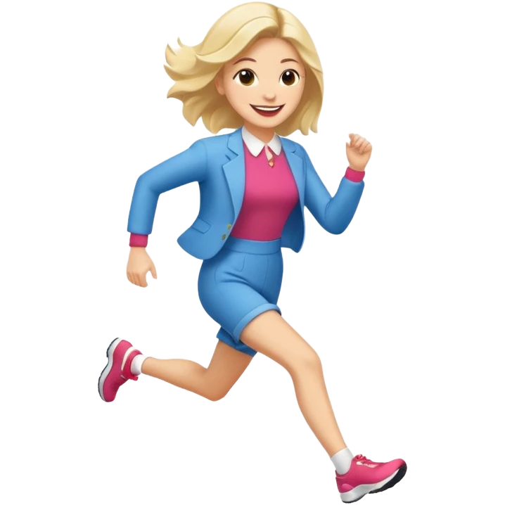 Running to brunch club  emoji