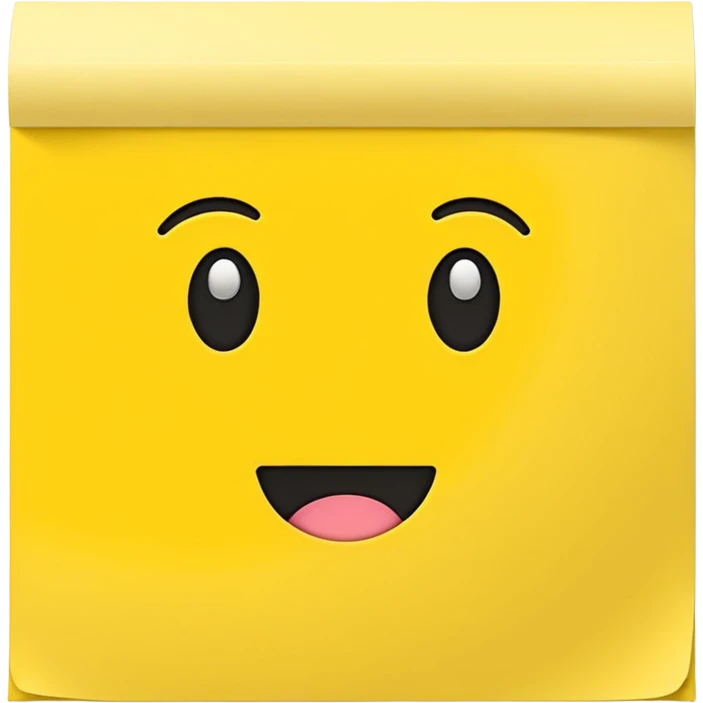 sticky note emoji