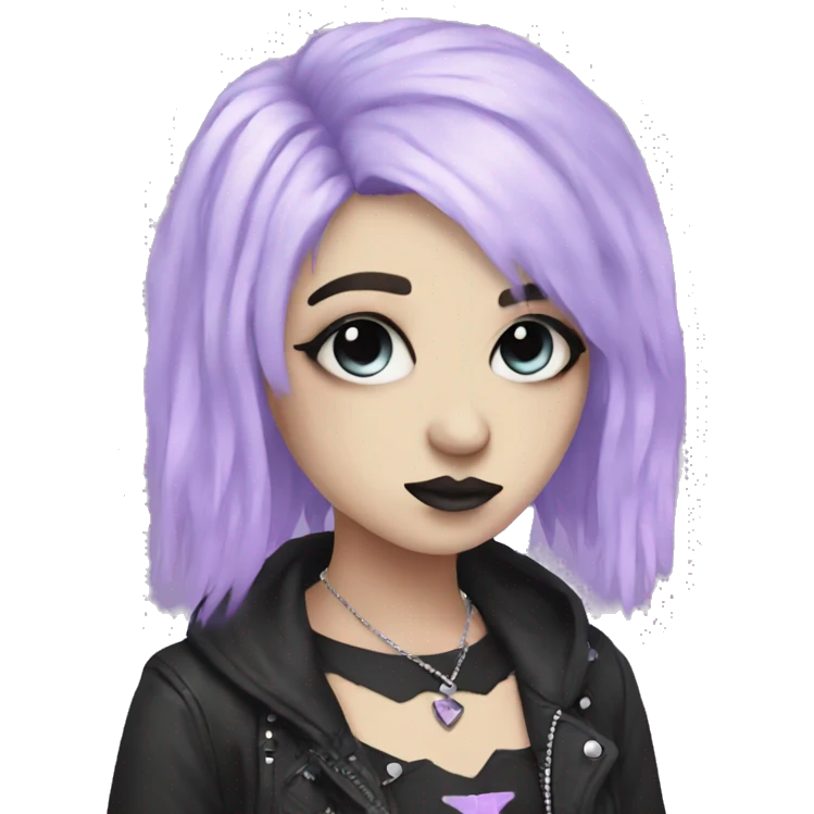 pastel goth  emoji