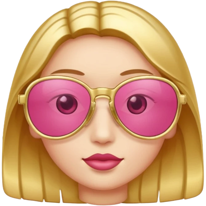 rose coloured glasses emoji