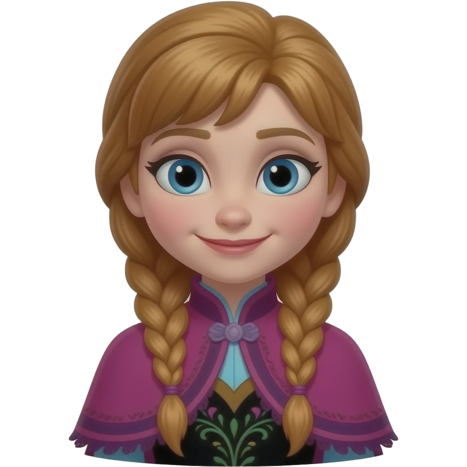 Ana de frozen emoji