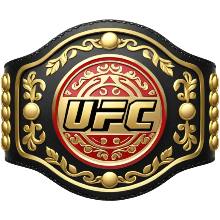 UFC championship emoji emoji