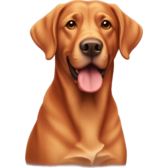 red lab retriever  emoji