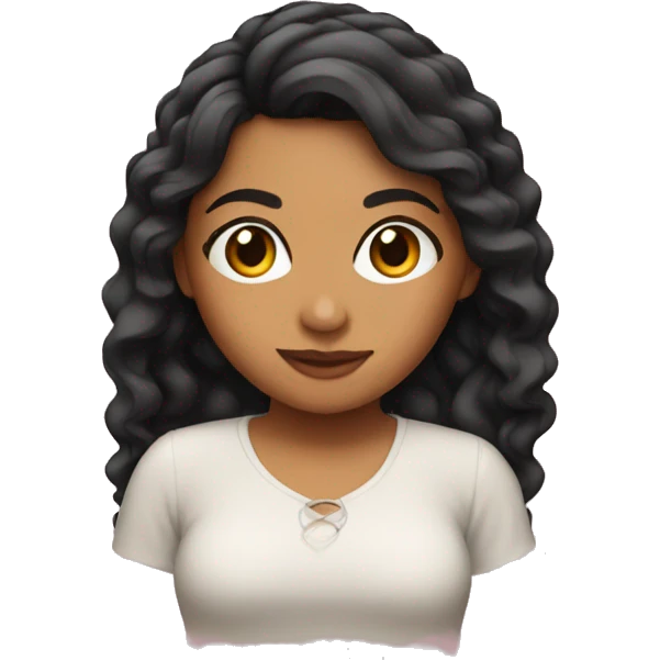 Latina girl emoji