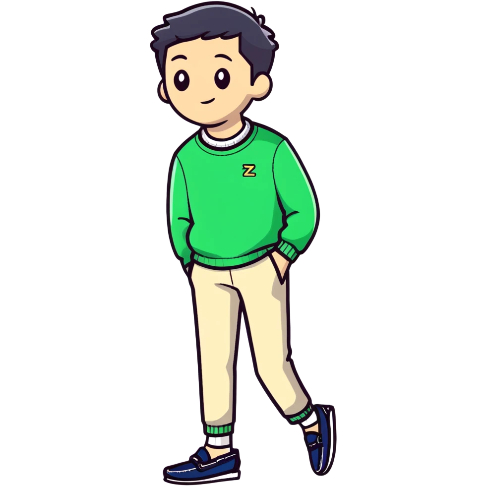 2025 neo-preppy outfit with tech-enhanced boat shoes and sustainable tennis sweater emoji