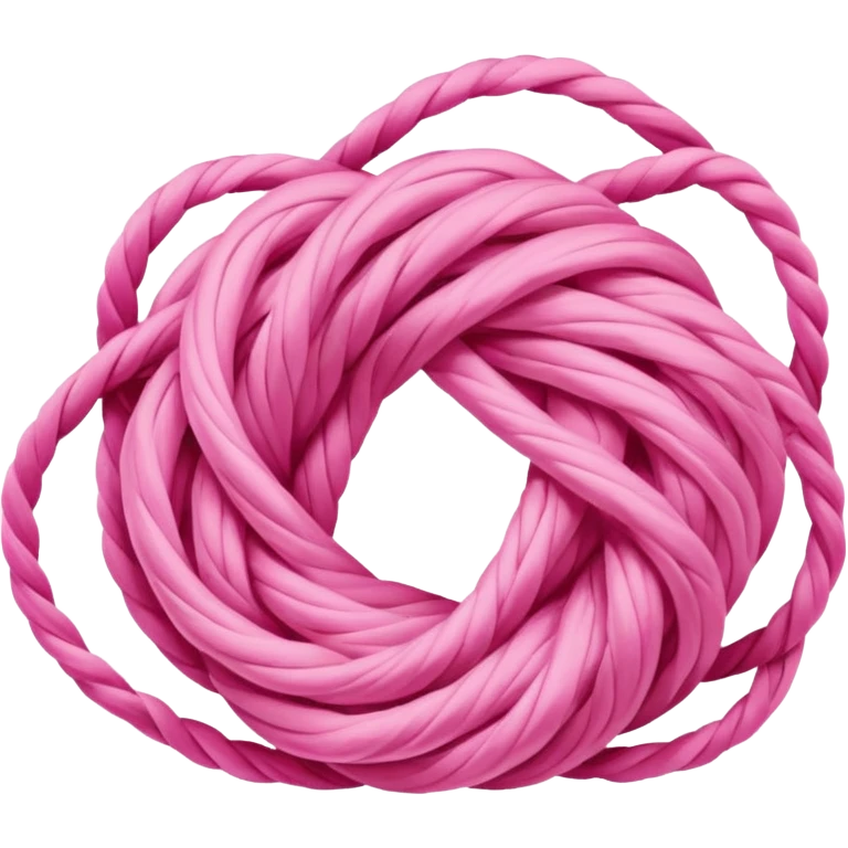 Pink thread  emoji