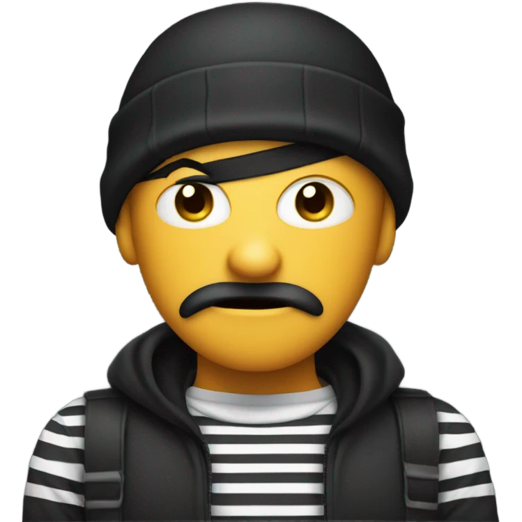 Robber emoji emoji