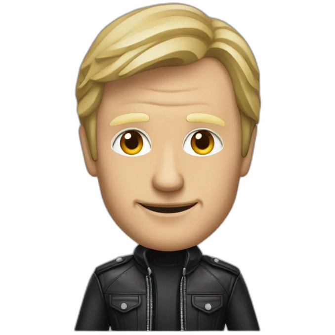 yves morieux with a leather jacket emoji
