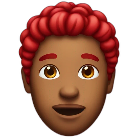 Red velvet emoji