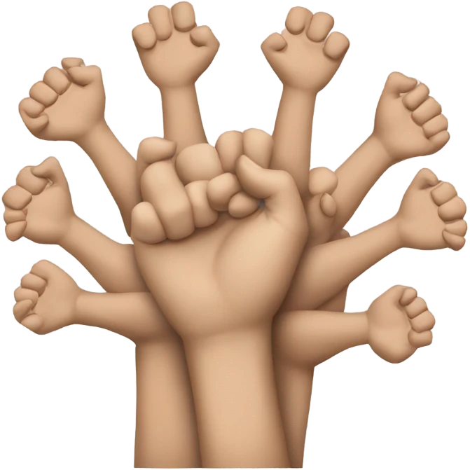 Ten knocking hand  emoji