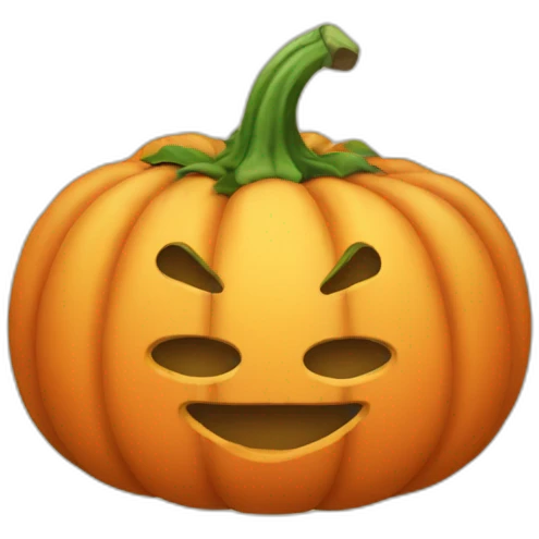 Citrouille ok  emoji