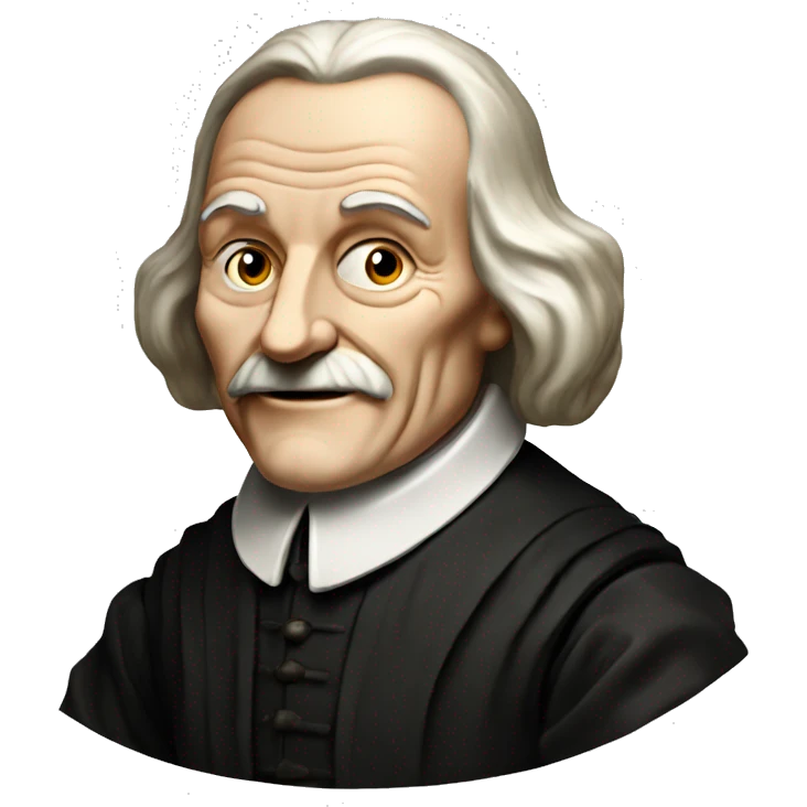 thomas hobbes, english philosopher emoji
