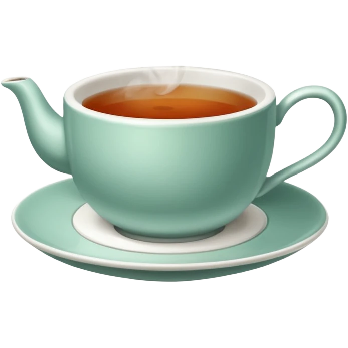  چایی در استکان و نلبکی emoji