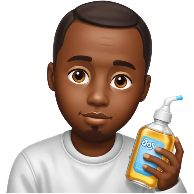 Diddy with baby oil  emoji