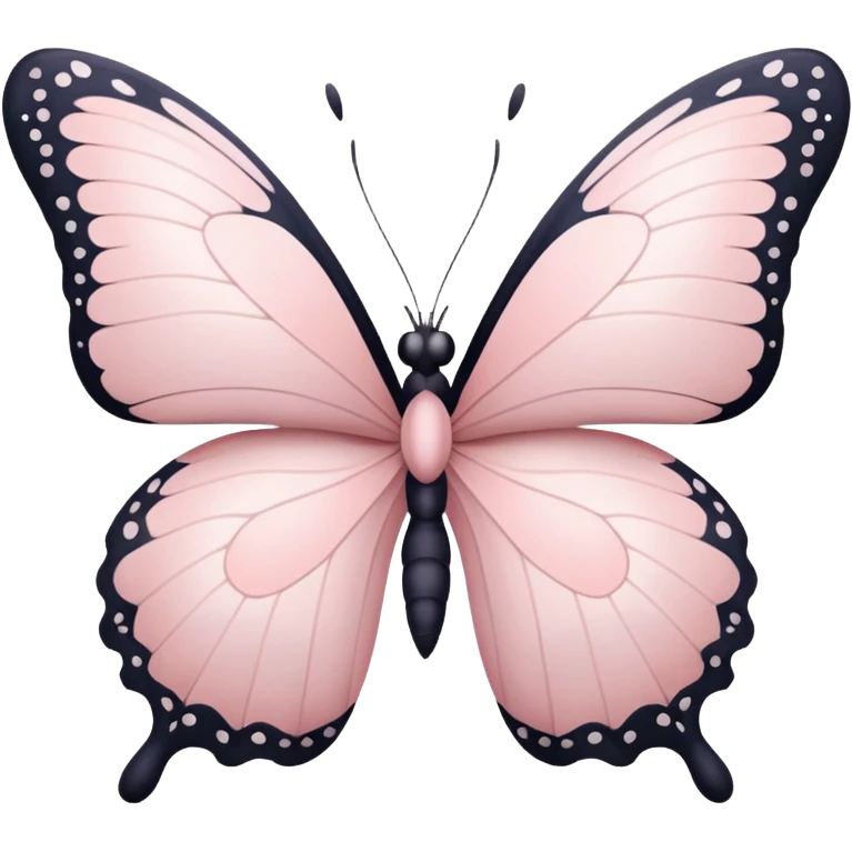 Pale Pink butterfly  emoji