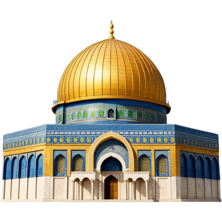 Dome of the rock, Palestine emoji