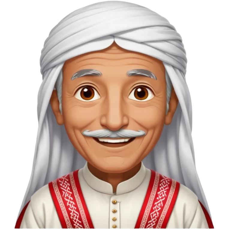 i want an old UAE grandfather wearing the tradtiitonal cloths emoji