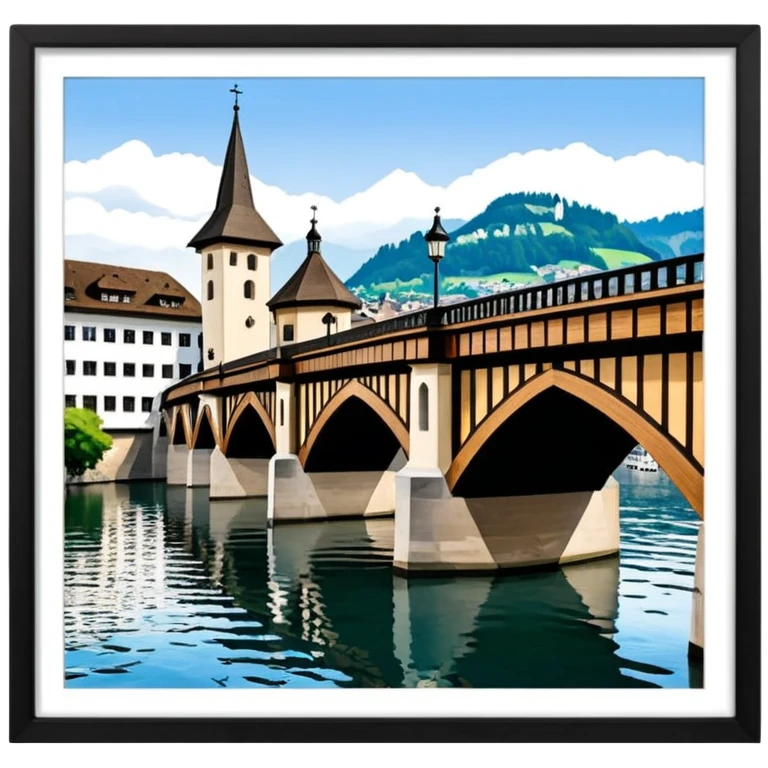 chapel bridge lucerne emoji