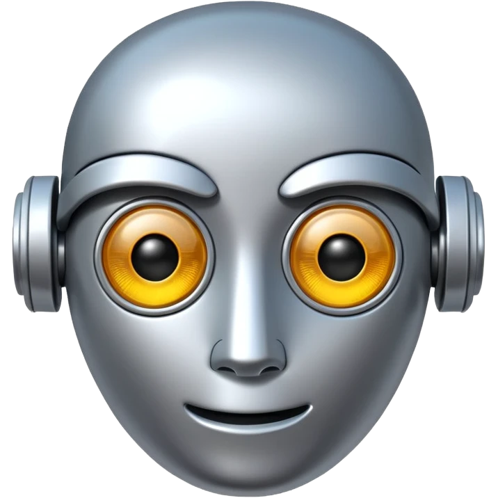 robot emoji wth $ eyes emoji