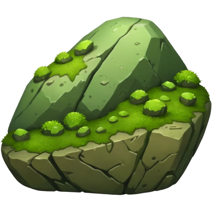 Green rock emoji