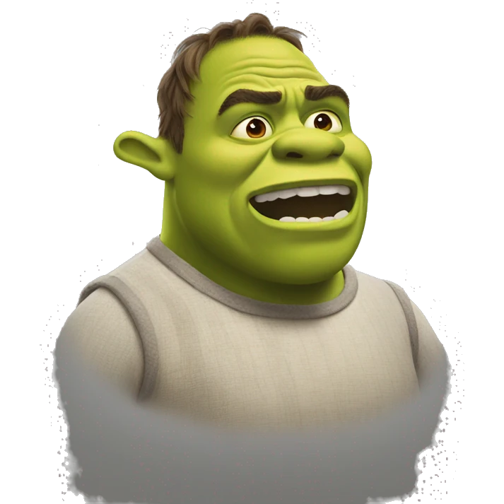 Shrek fart emoji
