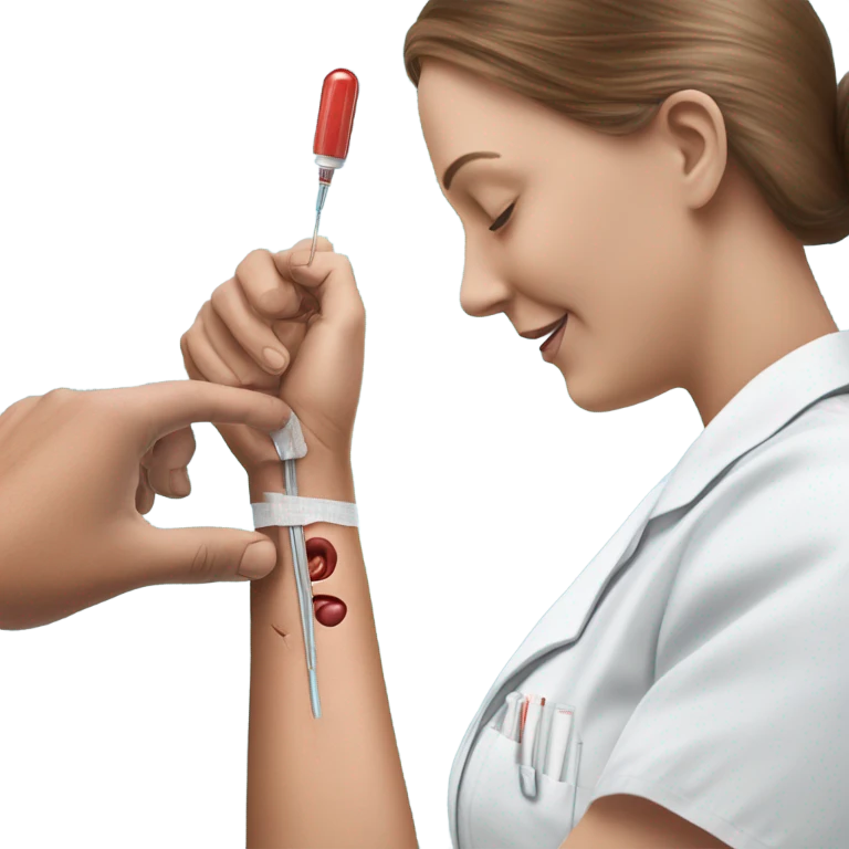 Blood draw emoji