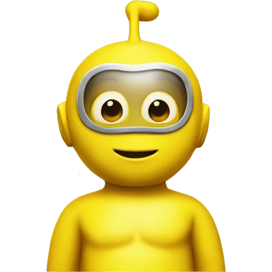 Teletubbies yellow emoji