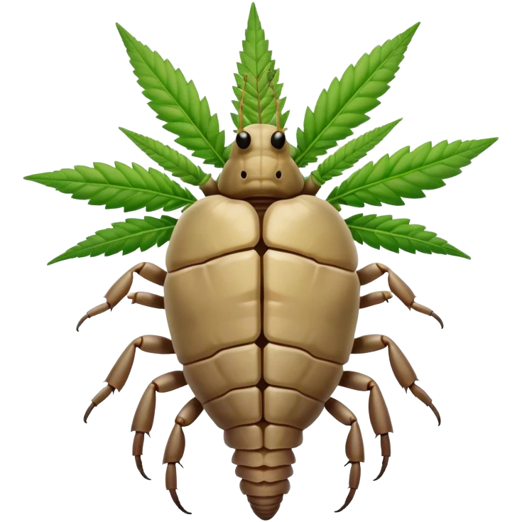 Isopod Marijuana emoji