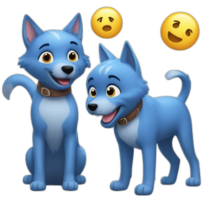 bingo and bluey emoji