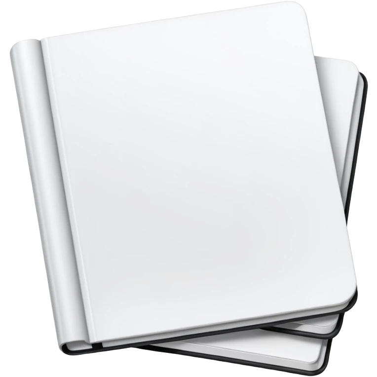 emoji of open magazine with nothing inside emoji